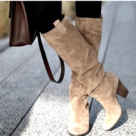 Vince Camuto Shoes - Vince Camuto Braden Tall Slouch Boot Suede 6